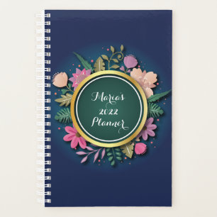 Planificateur floral personnalisé 2022