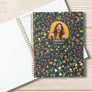 Planificateur floral personnalisé – Hebdomadaire e