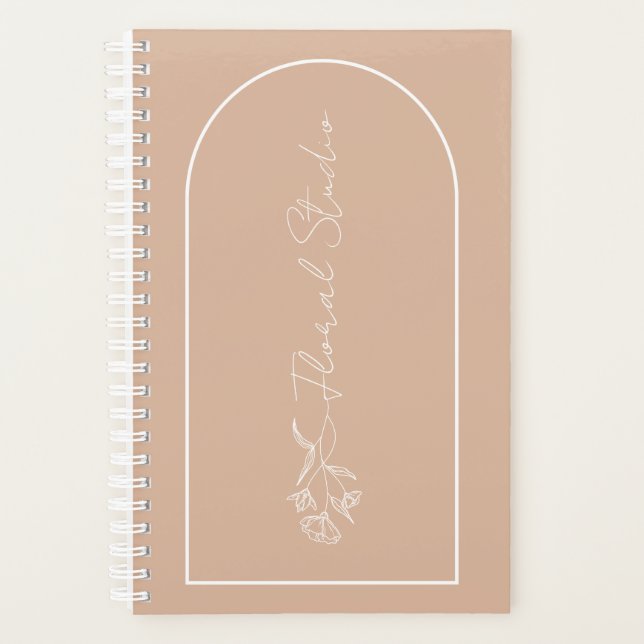 Planificateur Floral Studio Personnalisable (Devant)