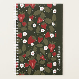 Planificateur fraise planificateur mignon person