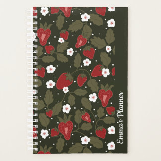 Planificateur fraise | planificateur mignon person