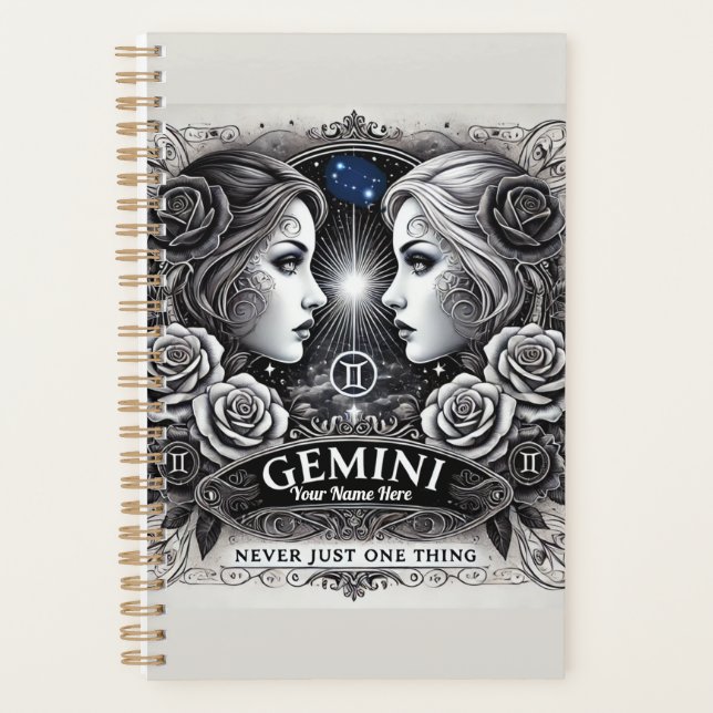 Planificateur Gemini "Jamais qu'une seule chose" (Devant)