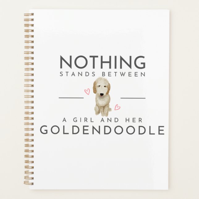 Planificateur Goldendoodle (Devant)