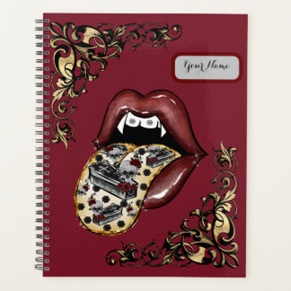 Planificateur Goth Glam Tongue Out