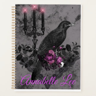 Planificateur gothique Corbeau romantique 2