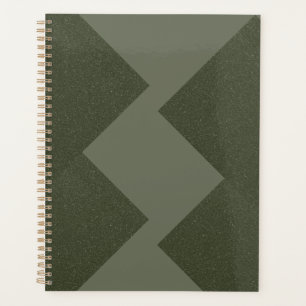 Planificateur hebdomadaire personnalisé Moss Green