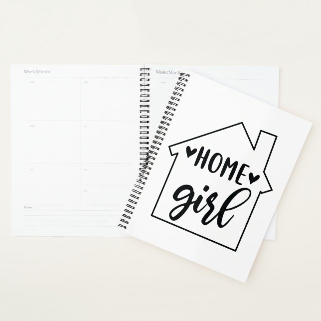 Planificateur Home Girl (Realtor) (Devant avec enveloppe)