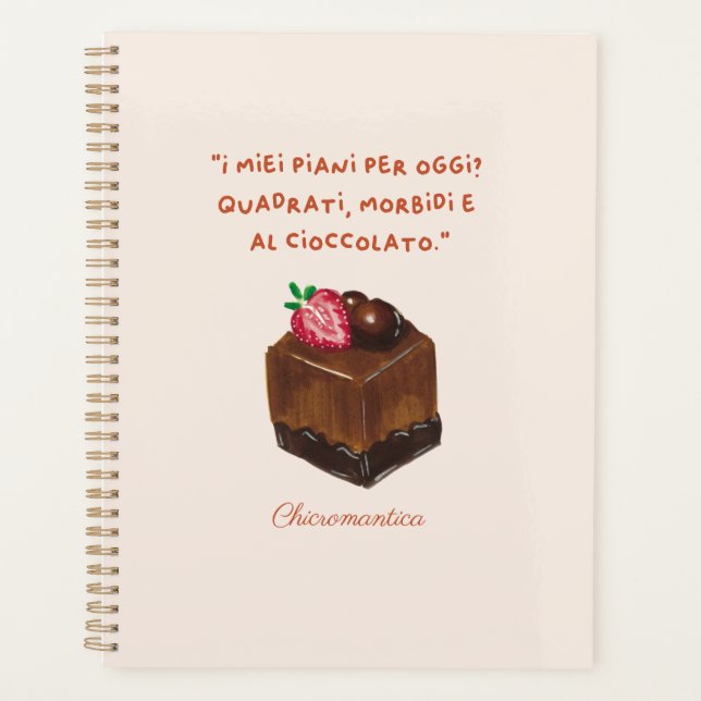 Planificateur i miei piani par oggi (Devant)