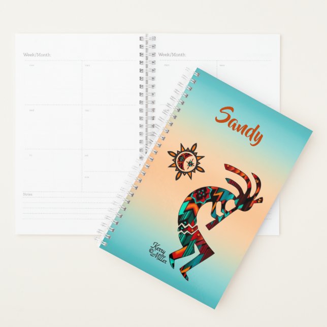 Planificateur Kokopelli Sud-Ouest (Devant avec enveloppe)