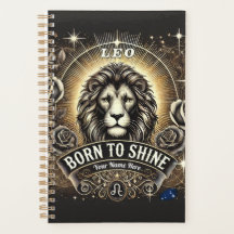 Planificateur Leo "Born to Shine"