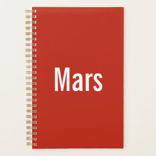 Planificateur Mars