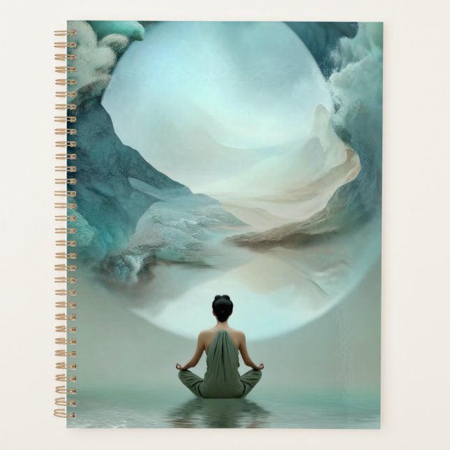 Planificateur Méditation Zen Mystique  (Devant)