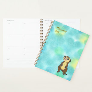 Planificateur Meerkat animal mou