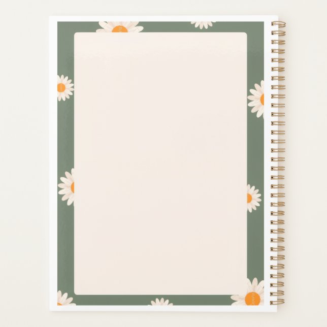 Planificateur mignon minimal  (Dos)