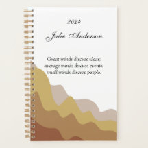 Planificateur minimaliste Boho