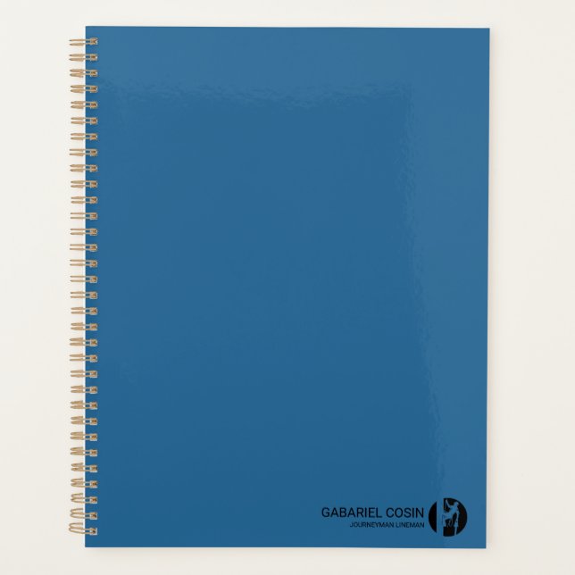 Planificateur minimaliste Lineman  (Devant)