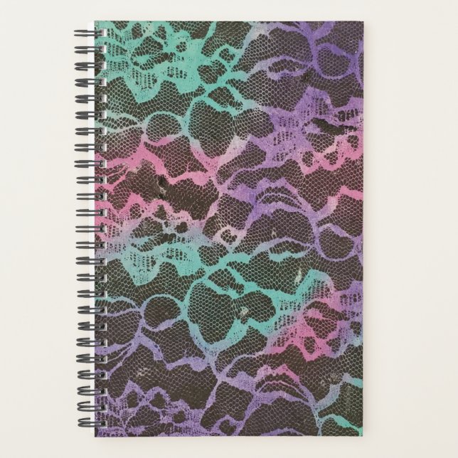 Planificateur Motif Pastel Lace (Devant)