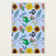 Planificateur Motif texan mou