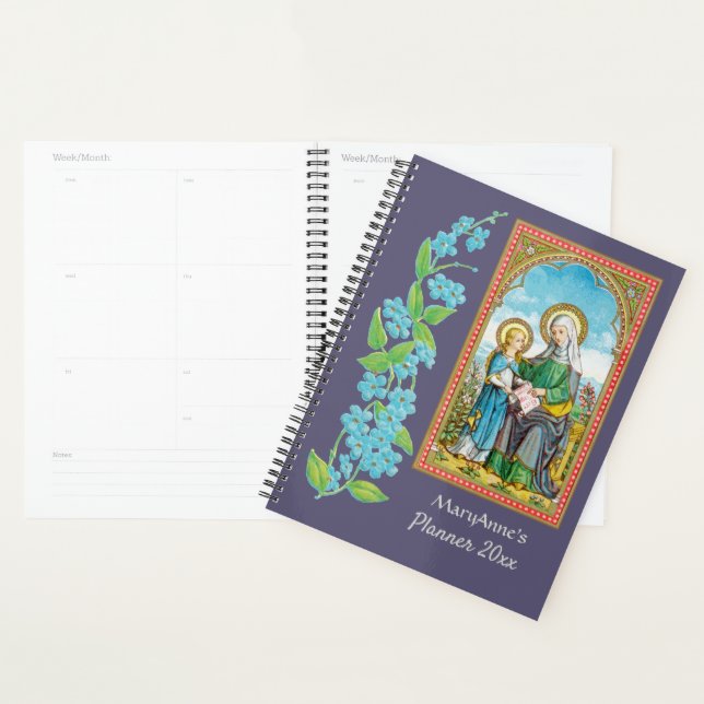 Planificateur NeoGothic St. Anne and Young Mary (S (Devant avec enveloppe)