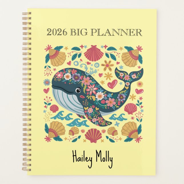 Planificateur Ocean Breeze 2026 (Couverture Dauphi (Devant)