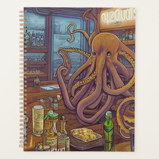Planificateur Octopus Bartender (Devant)