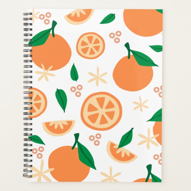 Planificateur Orange Bliss (Devant)