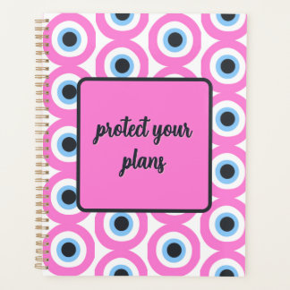 planificateur personnalisable œil mauvais rose 🧿