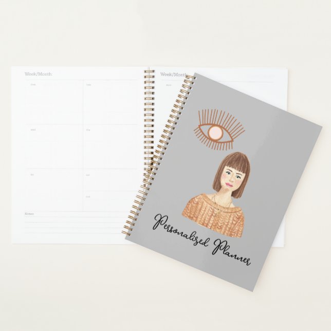 Planificateur personnalisé (Devant avec enveloppe)