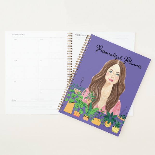 Planificateur personnalisé (Devant avec enveloppe)