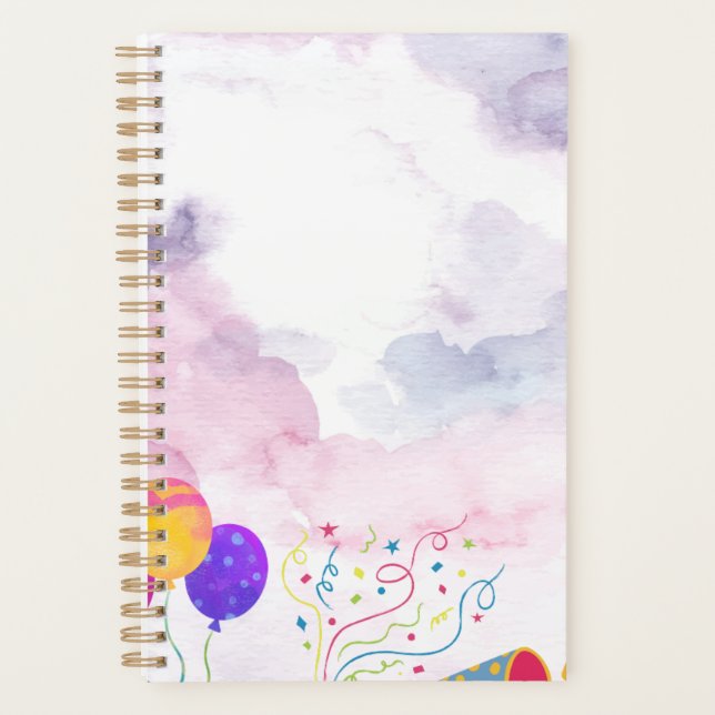 Planificateur Personnalisé d'Affirmations Positive (Devant)