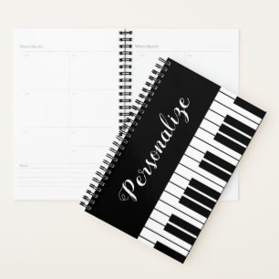Planificateur personnalisé pour piano ou professe