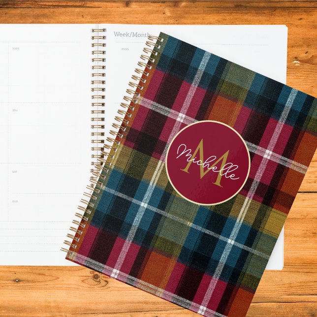 Planificateur personnalisé style Gingham (Créateur téléchargé)