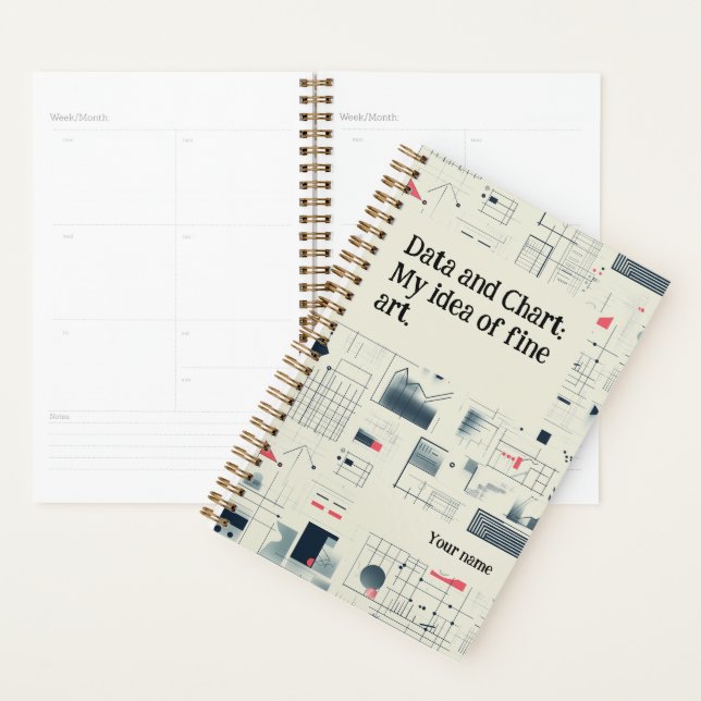 Planificateur personnalisé Visualisation des donné (Devant avec enveloppe)