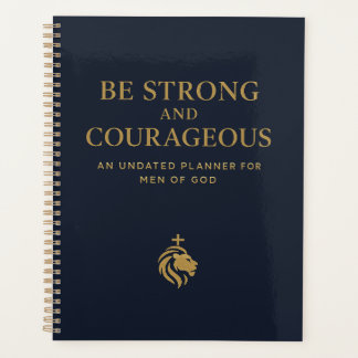 Planificateur pour être Fort et Courageux