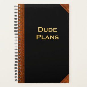 Planificateur Pour Hommes Plans Dud Style Vintage