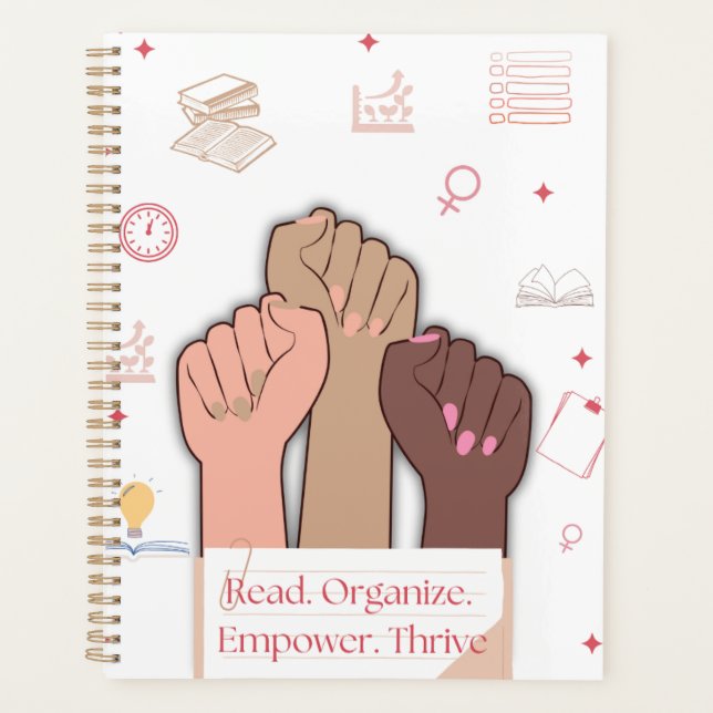 Planificateur pour les femmes - Organiser, autonom (Devant)