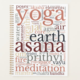 Planificateur pour un amateur de yoga