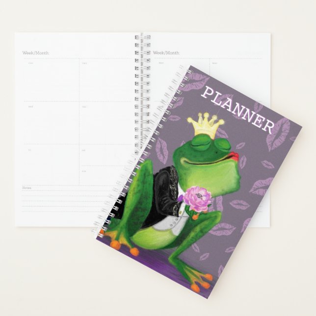 Planificateur Prince Grenouille (Devant avec enveloppe)