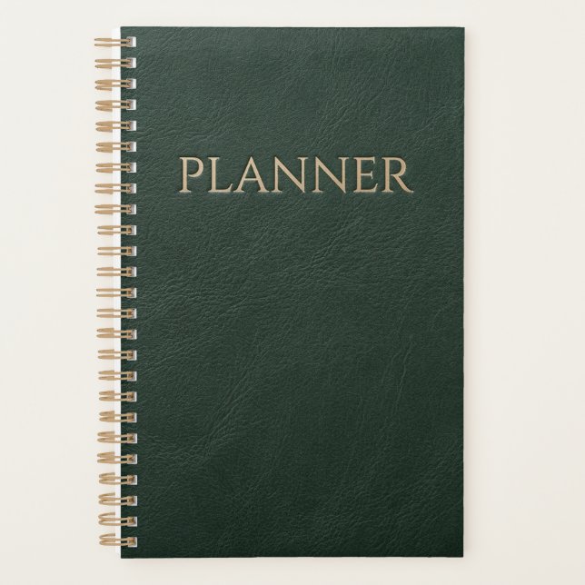 Planificateur professionnel de luxe 2026 (Devant)