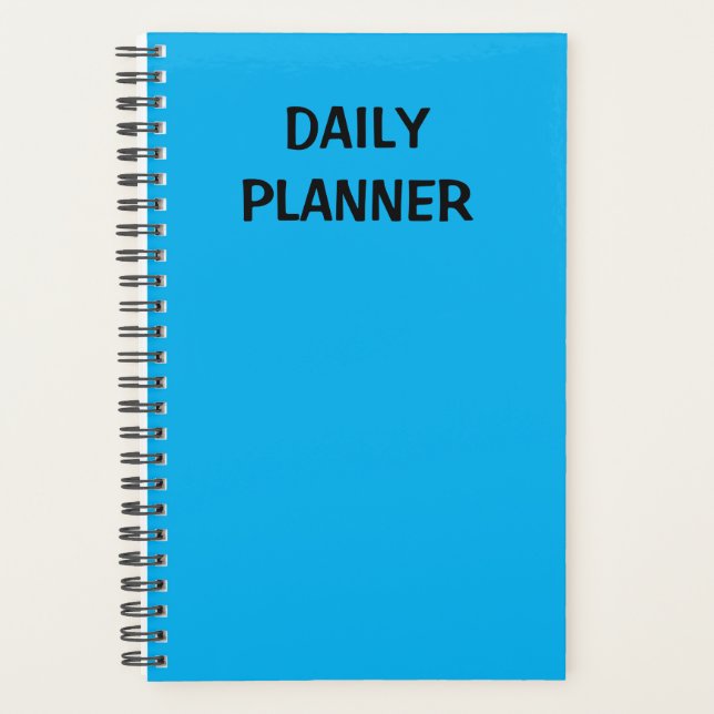 PLANIFICATEUR QUOTIDIEN (Devant)