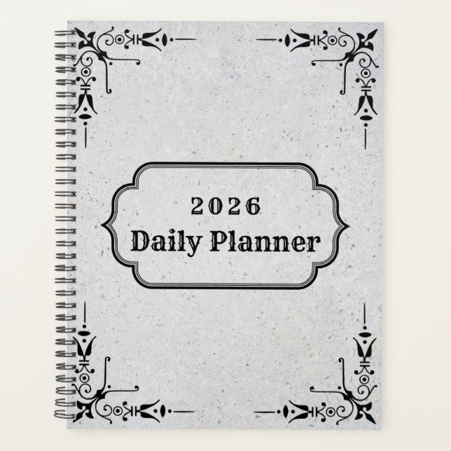 Planificateur quotidien 2026 (Devant)