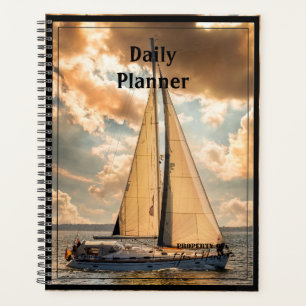 Planificateur quotidien avec couverture couleur -