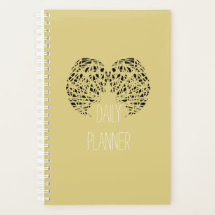 Planificateur quotidien avec thème de méditation -