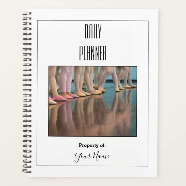 Planificateur quotidien - Ballet - HAMbWG (Devant)