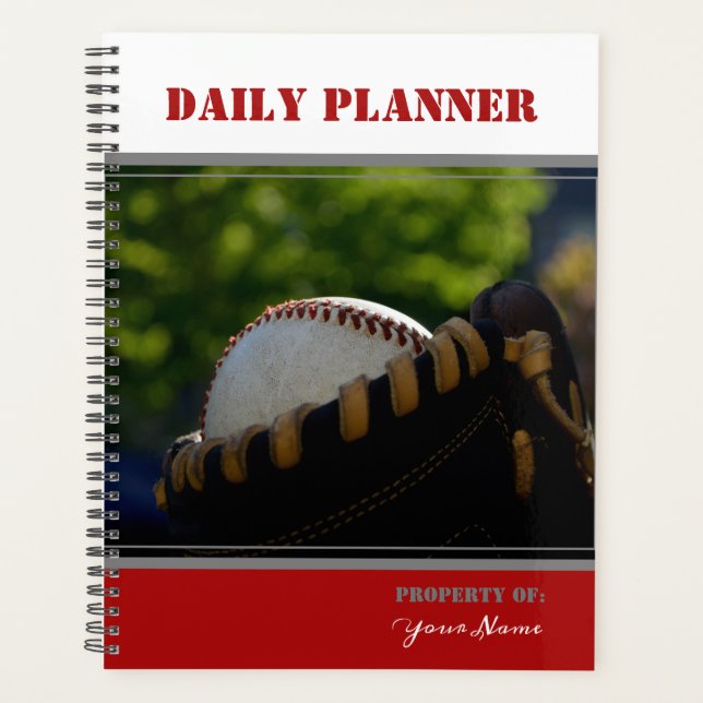 Planificateur quotidien - Baseball - HAMbWG (Devant)