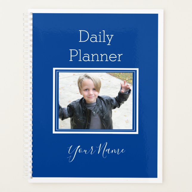 Planificateur quotidien de photos dans TOUTE coule (Devant)