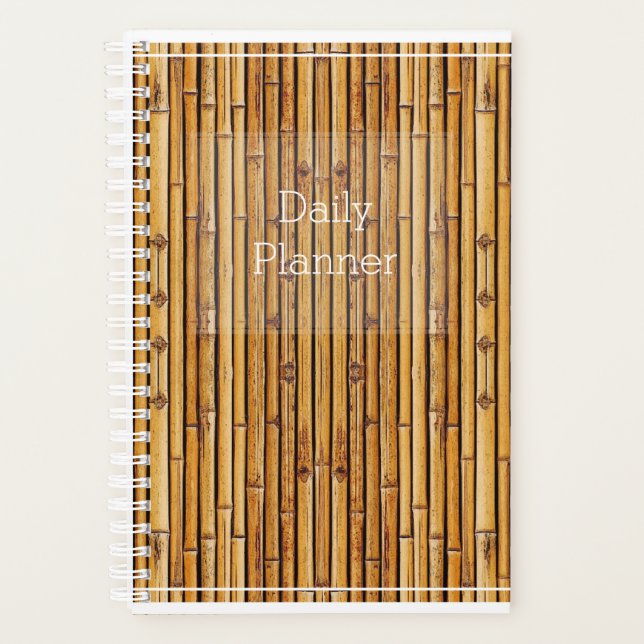 Planificateur quotidien de photos dans un design e (Devant)
