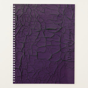 Planificateur quotidien - HAMbyWG - Craquelure vio