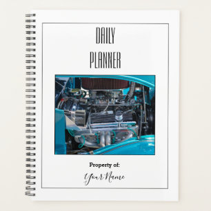 Planificateur quotidien - Moteur de voiture classi