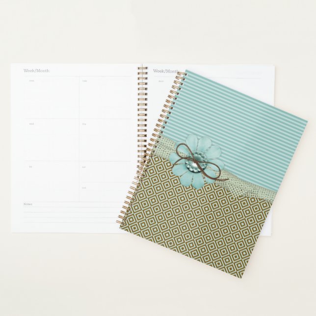 Planificateur quotidien par ©Noteworthy (Devant avec enveloppe)
